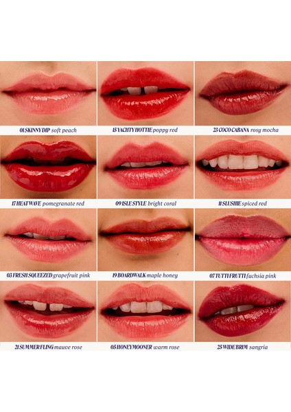 Splashtint - Nemlendirici Özellikli Parlatıcı Gloss Tint Ruj N°01 Skinny Dip (6 Ml)