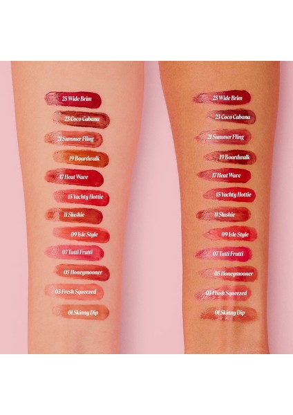 Splashtint - Nemlendirici Özellikli Parlatıcı Gloss Tint Ruj N°01 Skinny Dip (6 Ml)