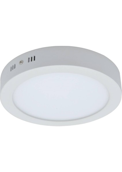 24 Watt Sıva Üstü Yuvarlak LED Panel Aydınlatma Armatür Sarı Işık