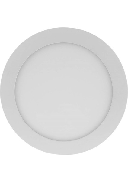 24 Watt Sıva Üstü Yuvarlak LED Panel Aydınlatma Armatür Sarı Işık
