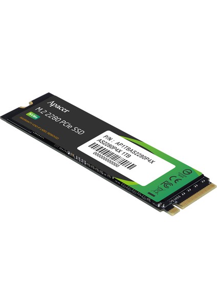 1TB AS2280P4X 2100-1700MB-s NVMe PCIe M.2 SSD Disk (AP1TBAS2280P4X-1)