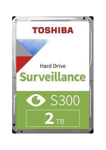 2TB HDWT720UZSVA S300 5400 Sata3 128M 7-24 Güvenlik Harddisk