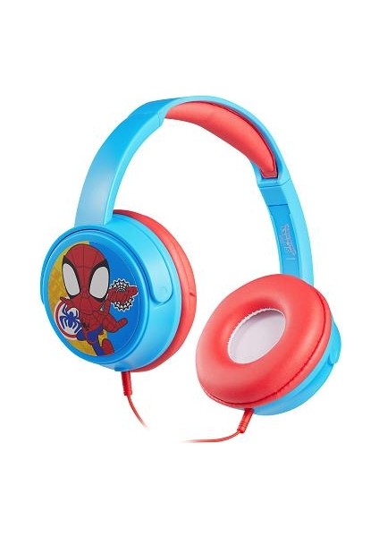 Marvel Spıderman Kablolu Kulaklık Çocuk Kulaklığı Lisanslı Hediye Stıckerlı MV-6513-SAF