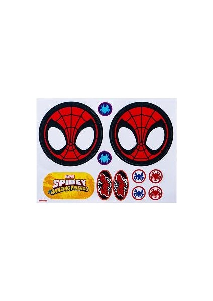 Marvel Spıderman Kablolu Kulaklık Çocuk Kulaklığı Lisanslı Hediye Stıckerlı MV-6513-SAF