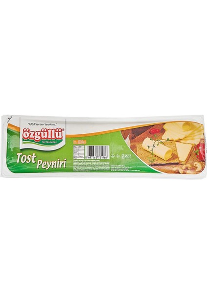 Dilimli Tost Peyniri (1 Kg) X4 Paket