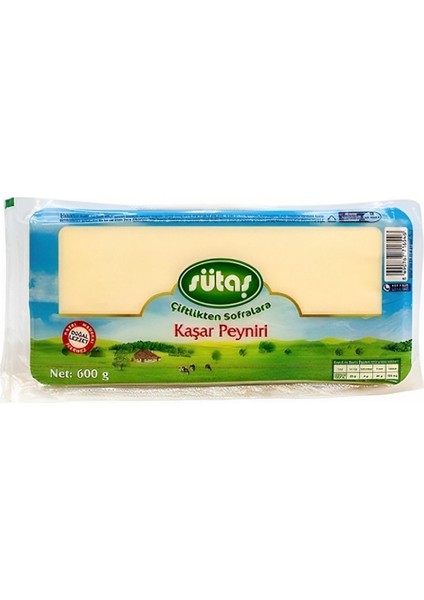 Taze Kaşar Peyniri 600 G x4 Paket – Kahvaltı ve Yemekler İçin Lezzetli Seçim