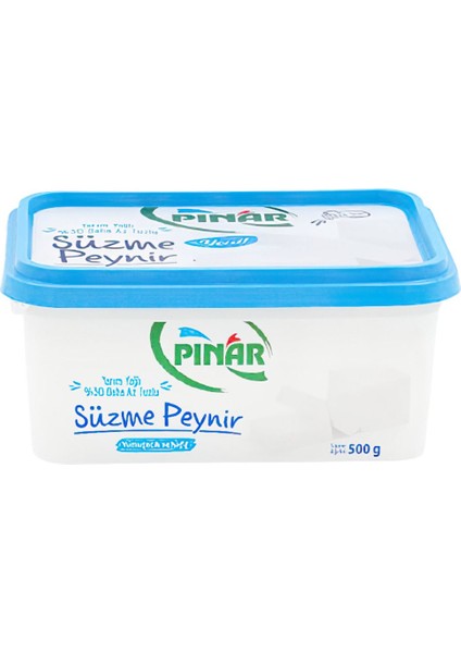 Yarım Yağlı Süzme Peynir (500 G) X8 Paket