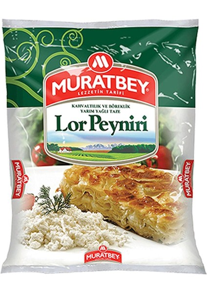 Kahvaltılık ve Böreklik Lor Peyniri (500 G) X12 Paket
