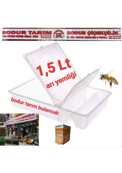 BODUR TARIM BULANCAK 1. Lt Lik kalite plastik Şeffaf Plastik Kutu Arı yemlik fiyatları