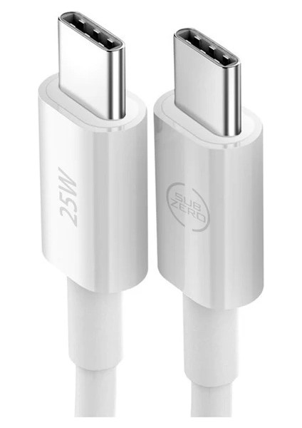 CL74 Type-C - Type-C Ye Şarj Kablosu 2 Metre 25W Süper Hızlı Şarj