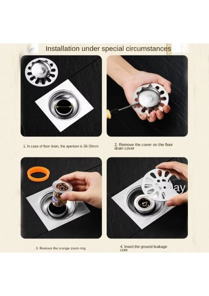 Koku ve Geri Akış Önleyici Gider Aparatı