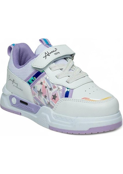 Als Beyaz Lila Cilt Kız Çocuk Sneaker Spor Ayakkabı fiyatları
