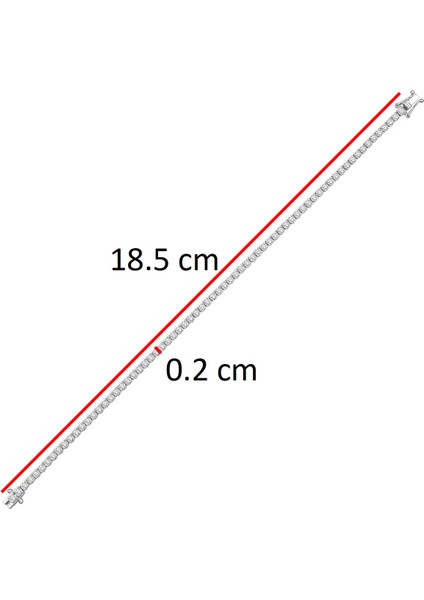 2.91CT (G-H Vs) Karat Pırlanta Suyolu Bileklik