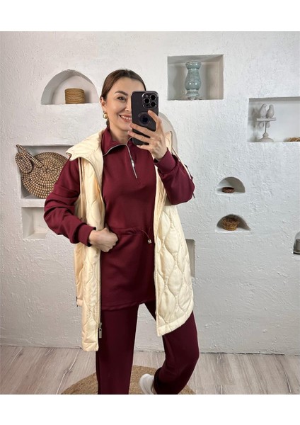 Yanı Fermuar Detay Yelek 25433 fiyatları