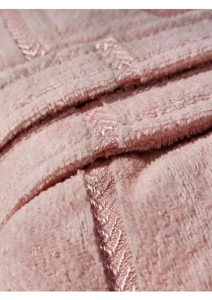 Premium Bornoz Unisex Pamuk | Pembe modelleri
