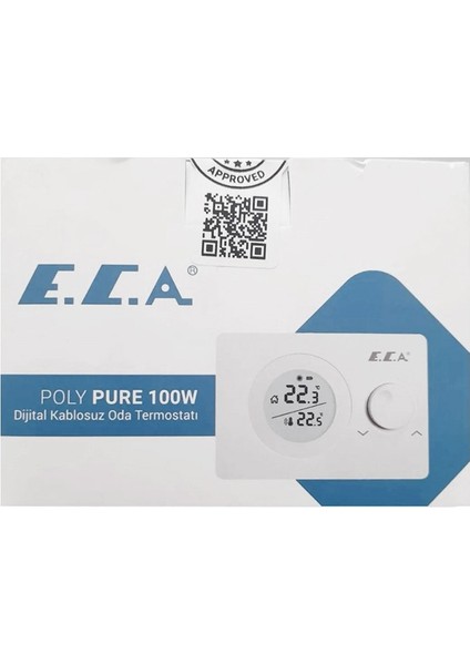Poly Pure Kablosuz Dijital Oda Termostatı