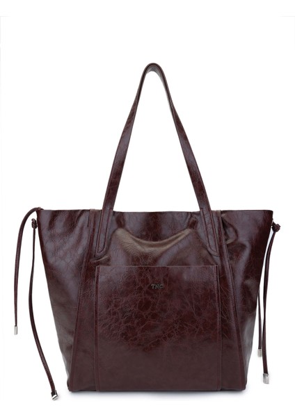Kadın Vegan Bordo Omuz Çanta 1003 1520 Bn Cnt SK24-25 Bordo Krsk Dr