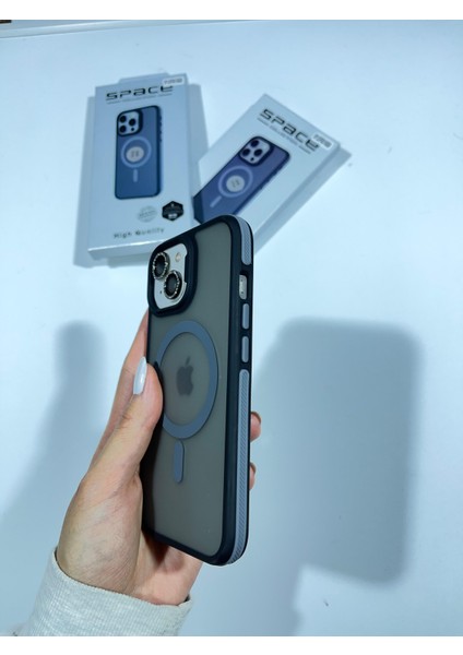 Premium Defender Magsafe Apple iPhone Kılıf - Güçlendirilmiş Kenar Korumalı Mat Tasarım