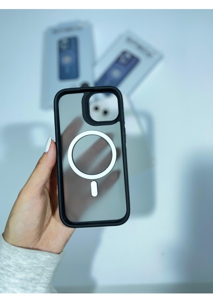 Premium Defender Magsafe Apple iPhone Kılıf - Güçlendirilmiş Kenar Korumalı Mat Tasarım