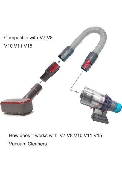 DC44 DC30 DC58 V6 V7 V10 V11 A Için Pet Saç Fırçası Damat Aracı (Yurt Dışından) fiyatları