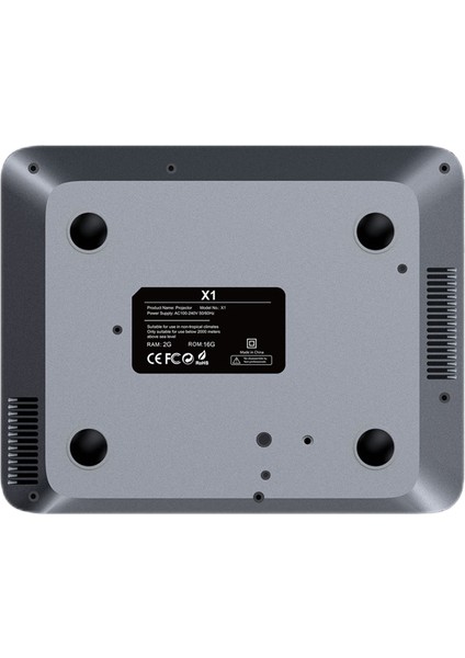 X1 1080p Full HD, LED Projeksiyon, 12000 Lumen, Android, Dolby Audio, WI-FI, Bluetooth, Space Grey