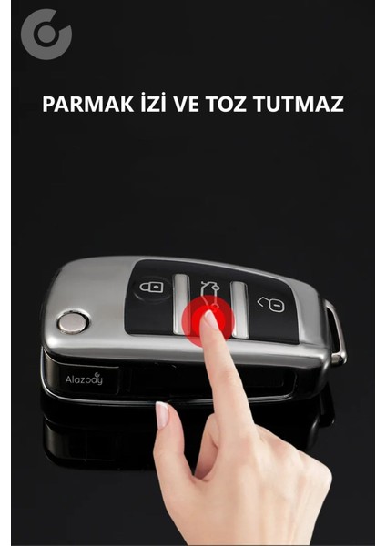 Audi A7 A6 A5 A4 A3 A1 & 8p 8l B5 B6 B7 B8 C4 C5 C6 4f Tt Rs & Q3 Q5 Q7 Tpu Anahtar Kılıfı (1 Adet) fırsatları