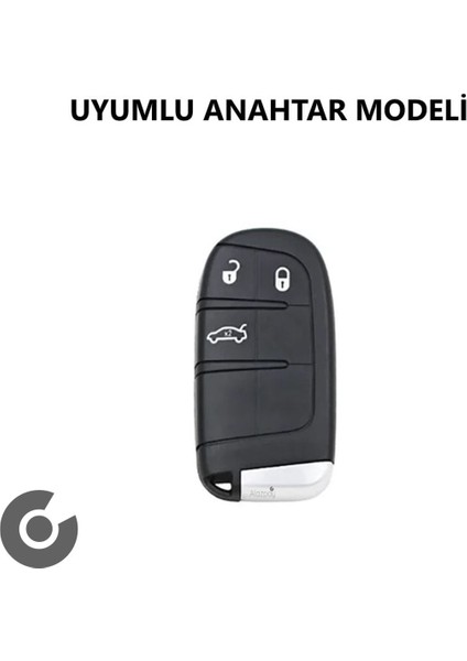 Fiat Egea 500X Jeep Grand Cherokee Wrangler Renegade Chrysler Silikon Anahtar Kılıfı (1ADET) fiyatları
