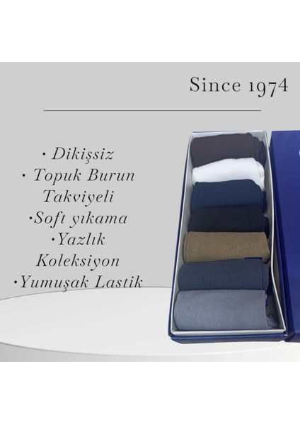 3 Lü Dikişsiz Yazlık Erkek Çorap Siyah