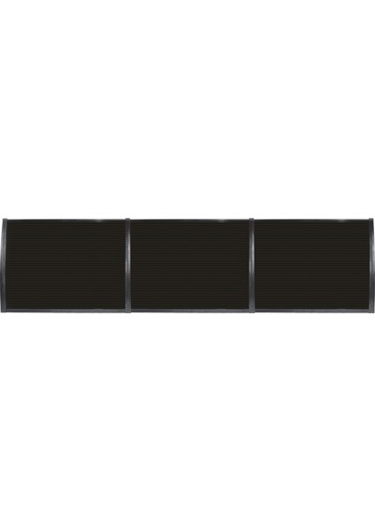 Crocus Kapı Pencere Üstü Pratik Sundurma 80×360 – Siyah