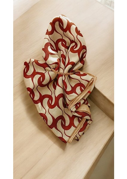 Noble Jewelry Soft Pamuk Desenli Eşarp