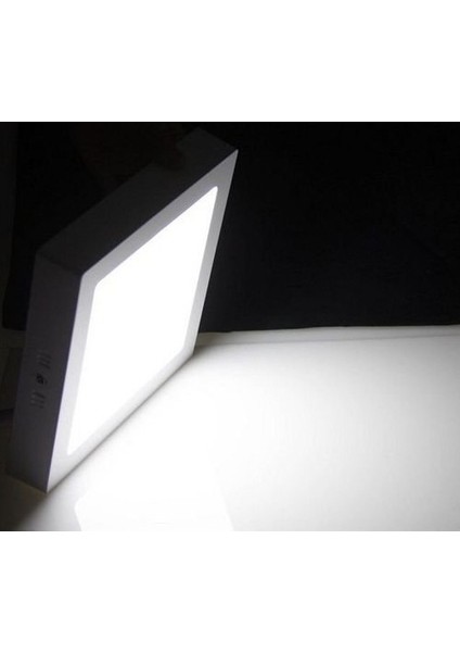 18 Watt Sıva Üstü Kare LED Panel Aydınlatma Armatür Beyaz Işık fiyatları