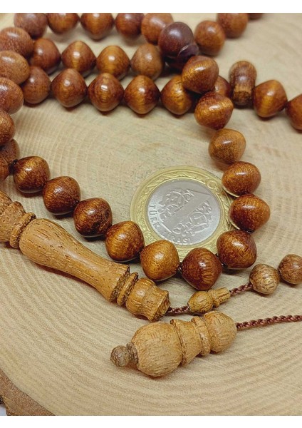 Mango Ağacı Sığırcık Kesim 99LUK Tesbih 9*9.5mm (55808) modelleri