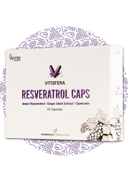 Resveratrol Caps Kür Paketi (4 Kutu)