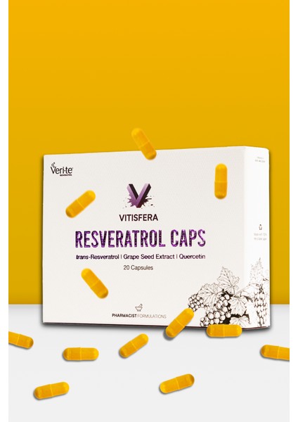 Resveratrol Caps Kür Paketi (4 Kutu)