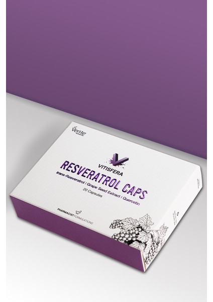 Resveratrol Caps Kür Paketi (4 Kutu)