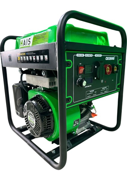 Haıs 2,5 Kw Benzinli Kaynak Jeneratörü CB3800I
