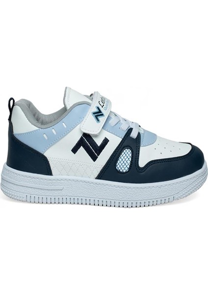 Lnt Beyaz Mavi Erkek Çocuk Sneaker Spor Ayakkabı