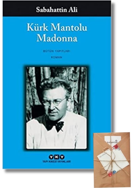 kitap Kürk Mantolu Madonna Sabahattin Ali Kitabı Hediye Paketli Türk Kahveli