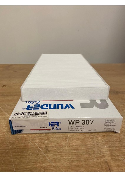 Wunder WP307 Polen Filtresi Opel Vectra C
