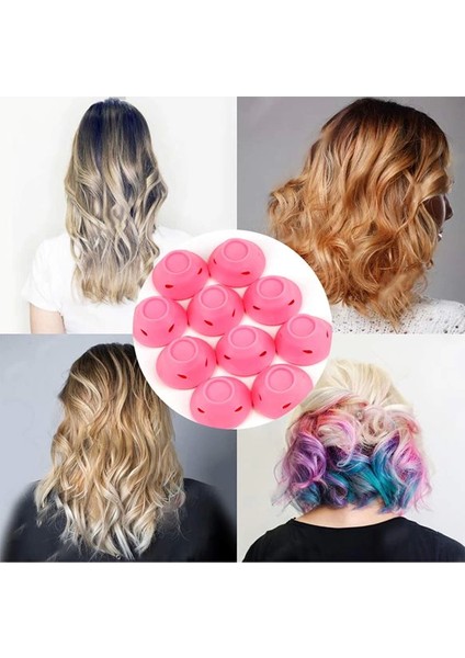Suya Dayanıklı Yıkanabilir Silikon Maşa Saç Şekillendirici Bigudi