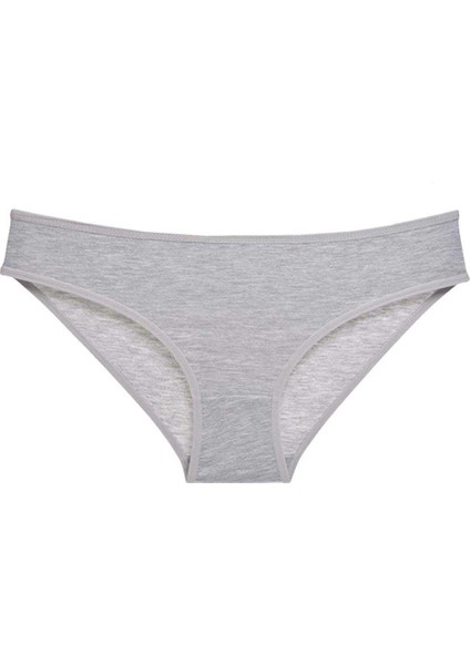 Gri Kadın Günlük Pamuklu Likralı Özel Poşet Içinde Taşınabilir Slip Külot fiyatları