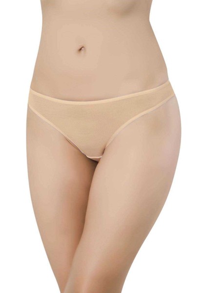 12 Adet Süper Eko Set Likralı Kadın Slip Külot Ten Beyaz Pudra Fuşya