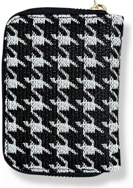 Genç Kazayağı Desenli Kağıt Para ve Kartlık Bölmeli Cüzdan. fiyatları