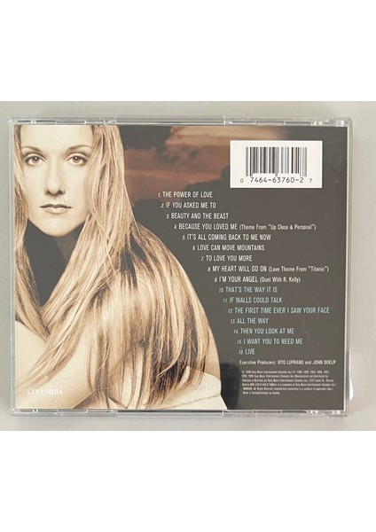 Celine All The Way... A Decade Of Song CD