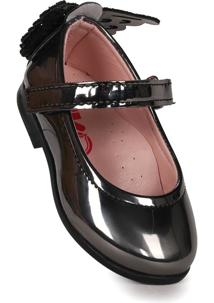 Friga Ayna Kelebek Cırtlı Kız Bebek Babet Ayakkabı