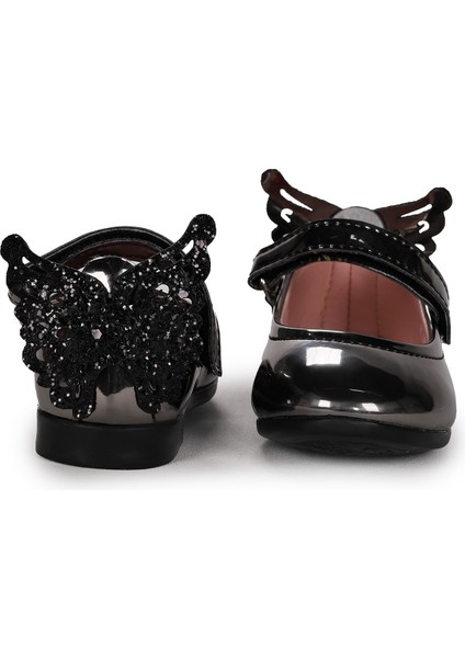 Friga Ayna Kelebek Cırtlı Kız Bebek Babet Ayakkabı fırsatları