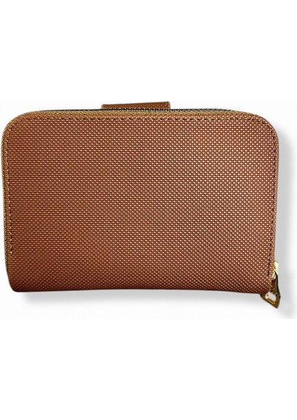 Kadın Kahverengi Fermuarlı ve Çıtçıtlı Kağıt ve Bozuk Para Bölmeli Cüzdan. fiyatları