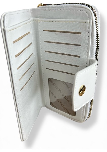 Kadın Bej Renkli Fermuarlı ve Çıtçıtlı Kağıt ve Bozuk Para Bölmeli Büyük Boy Cüzdan. modelleri