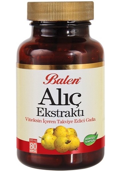 Alıç Meyvesi Ekstraktı Kapsül 375 Mg* 80