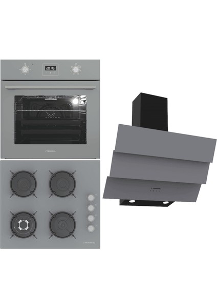 Ankastre Set (Bo O64D5C A + Bh P6194C A + Ch S6532C Ba)